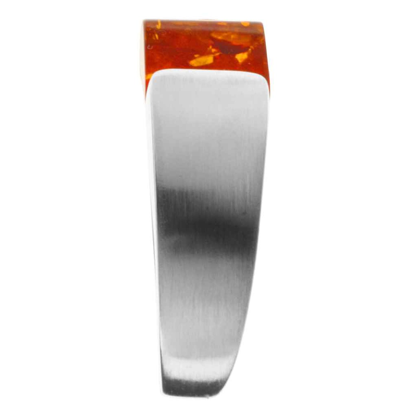 Ring Silber 925/000, Bernstein -Größe wählbar-