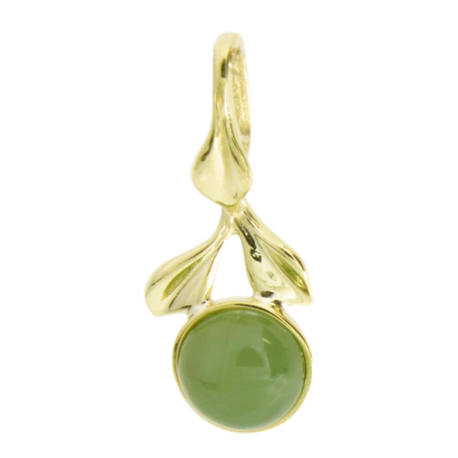 Anhänger Gold 333/000, Jade