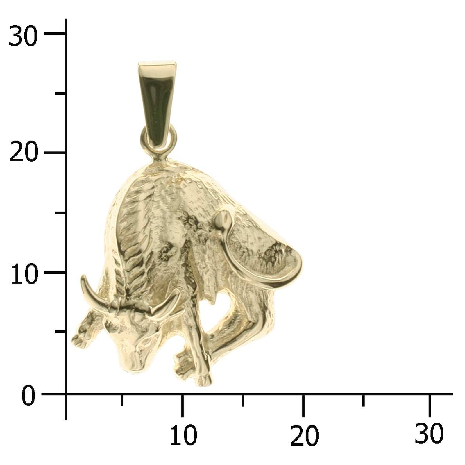 Anhänger Gold 333/000, Stier