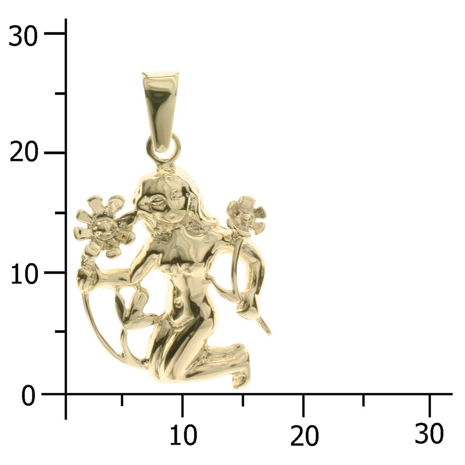 Anhänger Gold 333/000, Jungfrau
