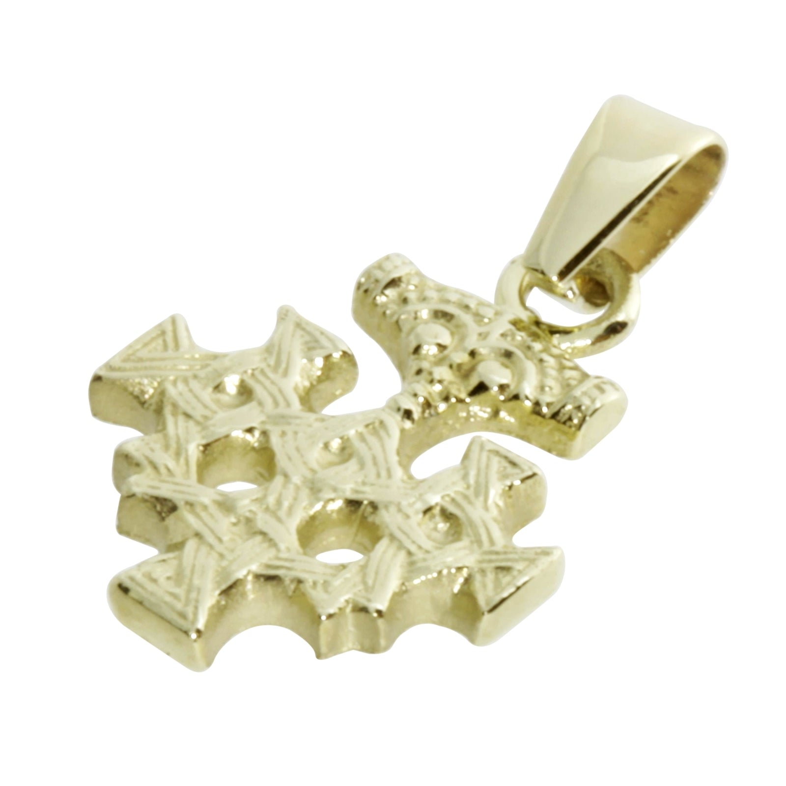 Anhänger Hiddensee, Gold 333/000