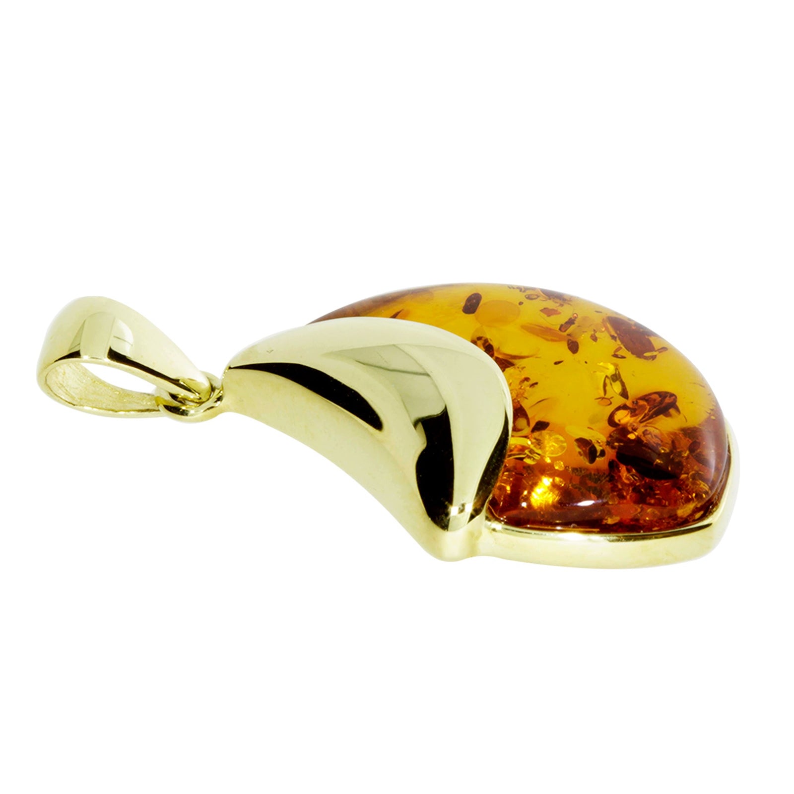 Anhänger Gold 333/000, Bernstein