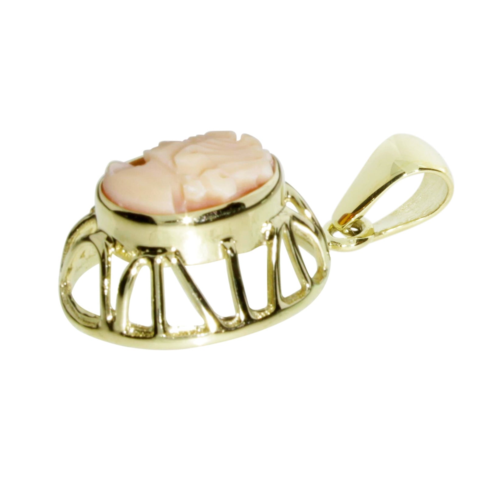 Anhänger Gold 333/000, Gemme