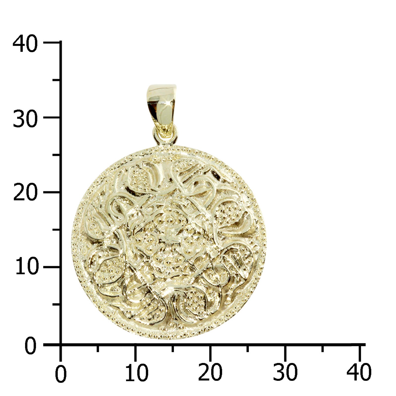 Anhänger Hiddensee, Gold 333/000