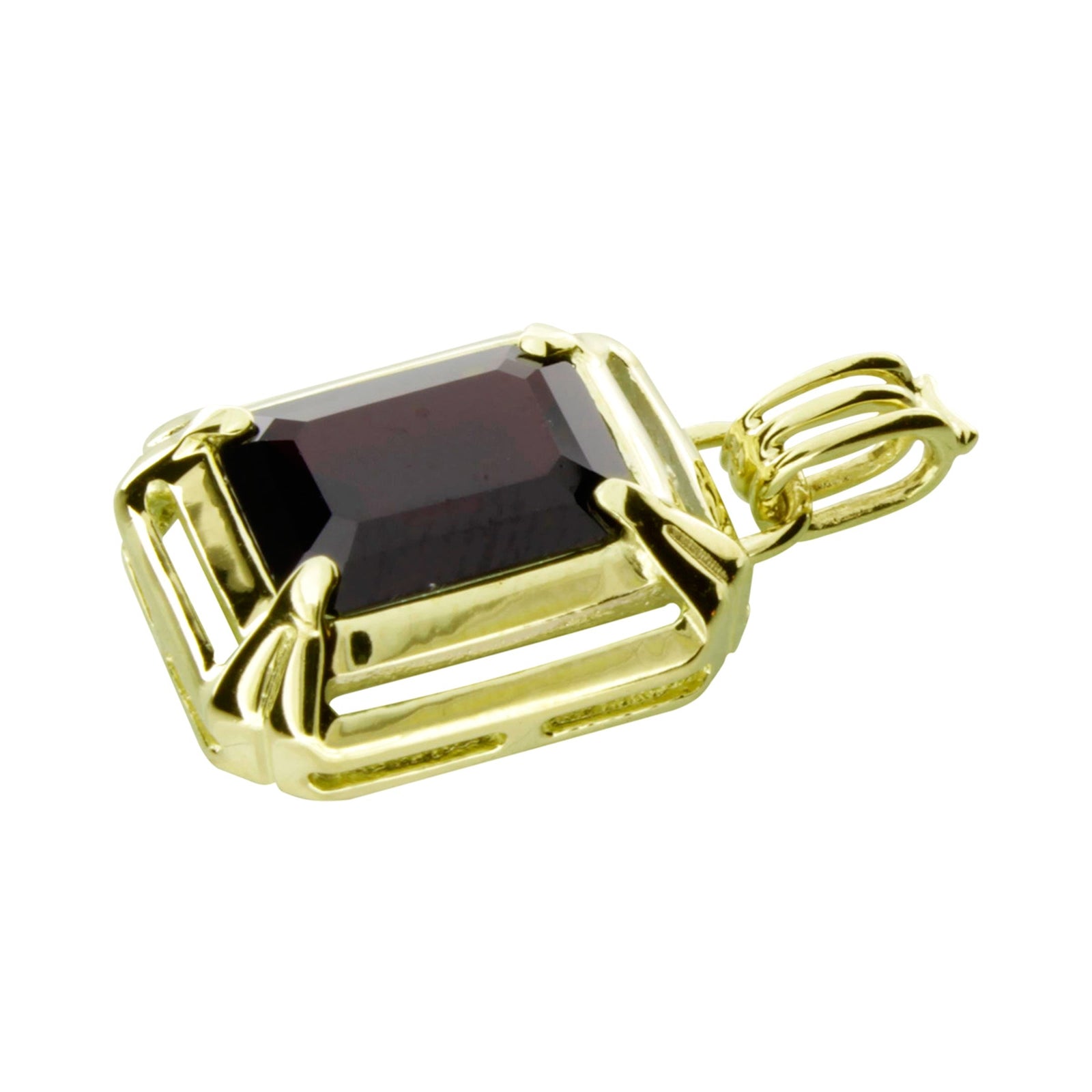 Anhänger Gold 333/000, Granat