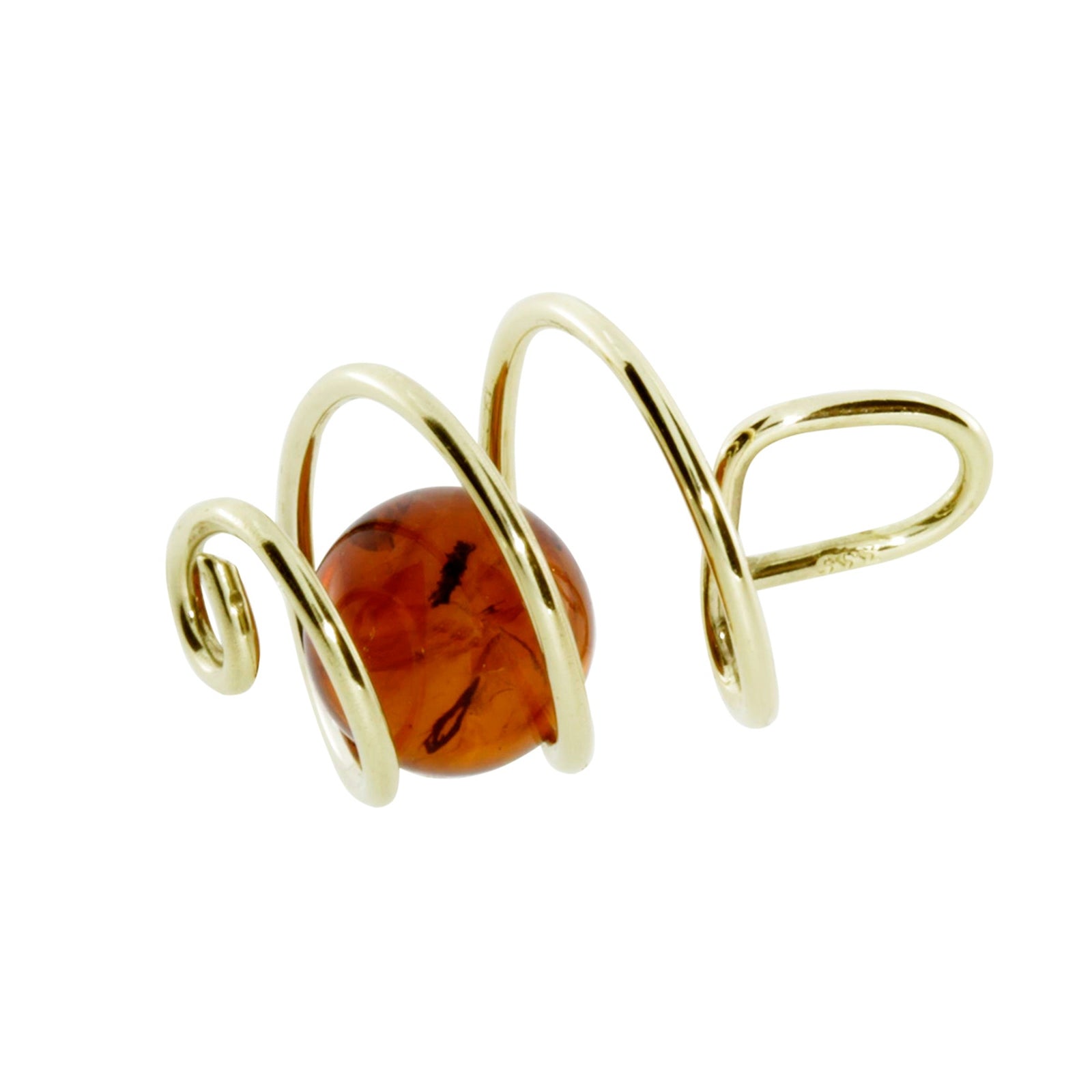 Anhänger Gold 333/000, Bernstein