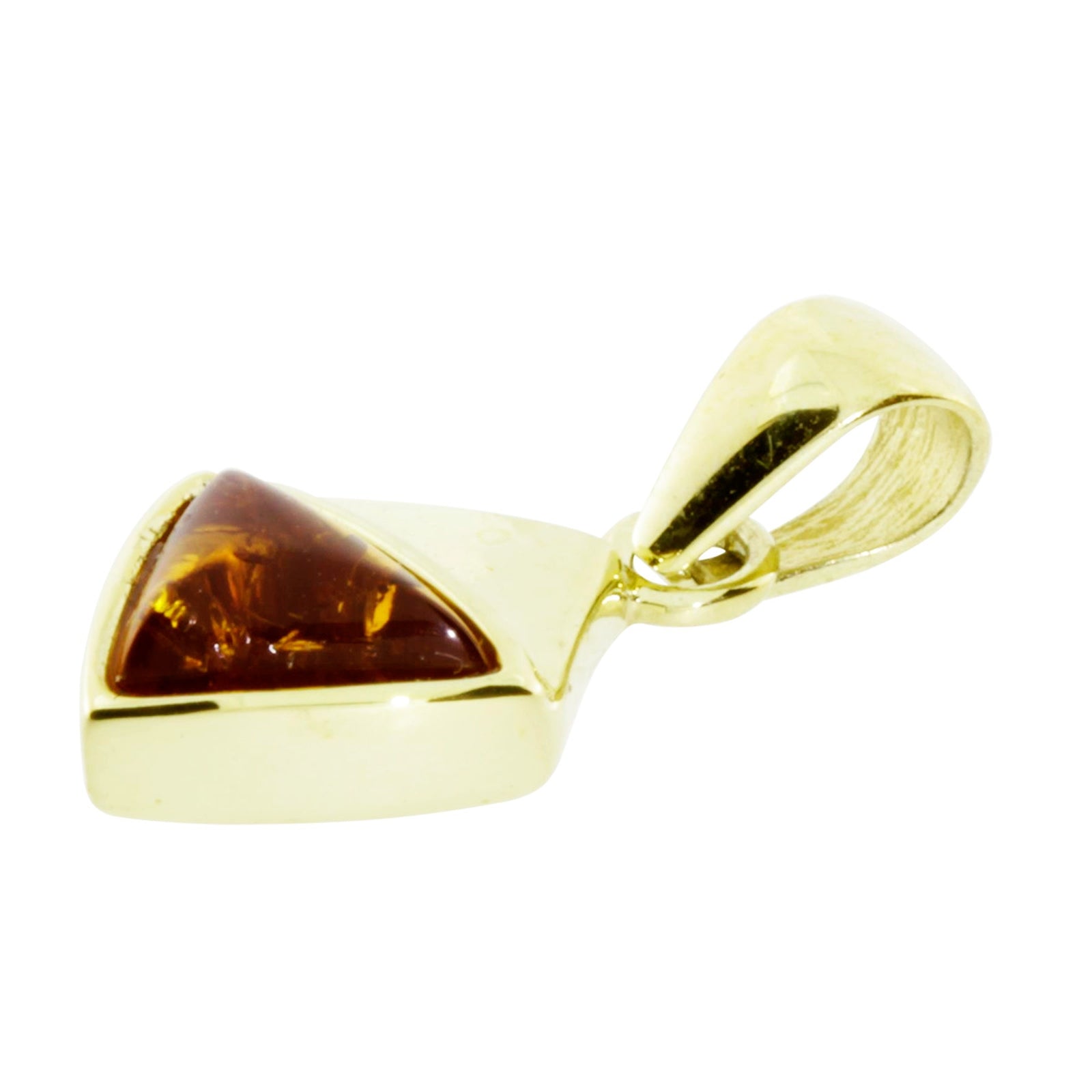 Anhänger Gold 333/000, Bernstein