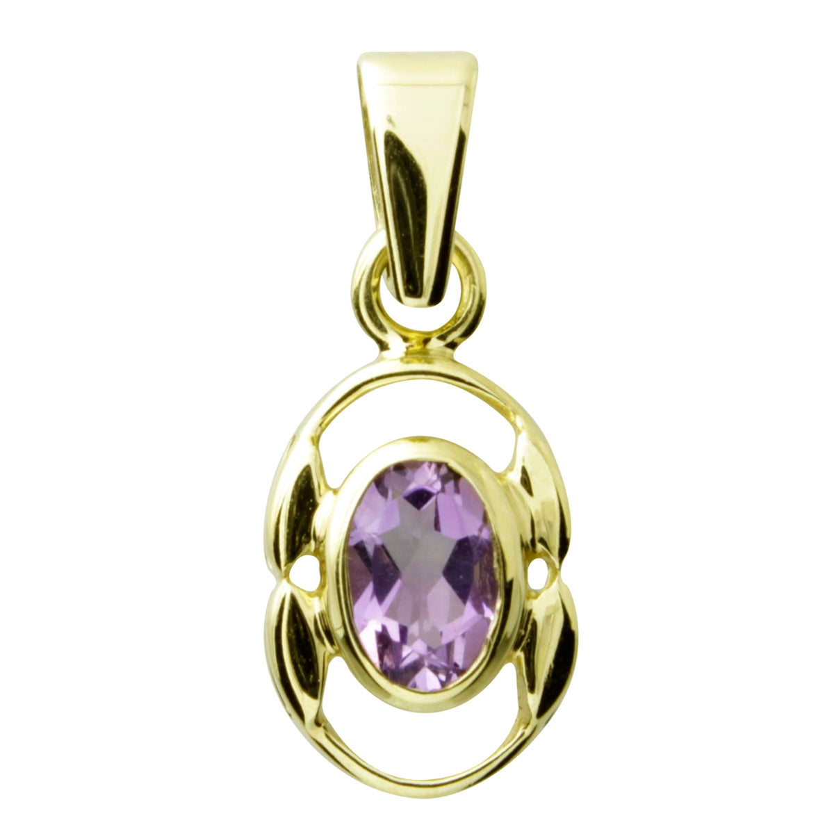 Anhänger Gold 333/000, Amethyst