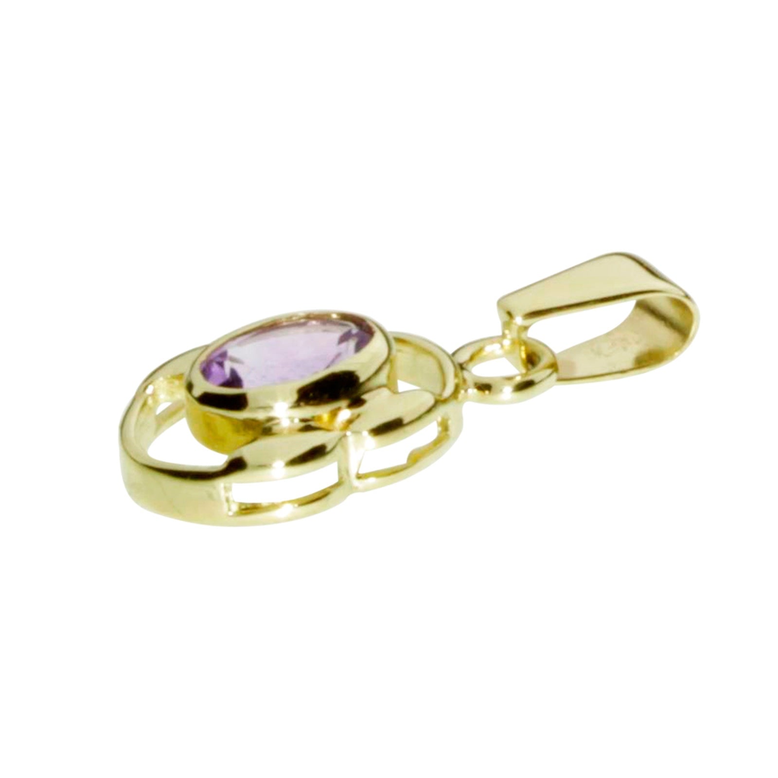 Anhänger Gold 333/000, Amethyst