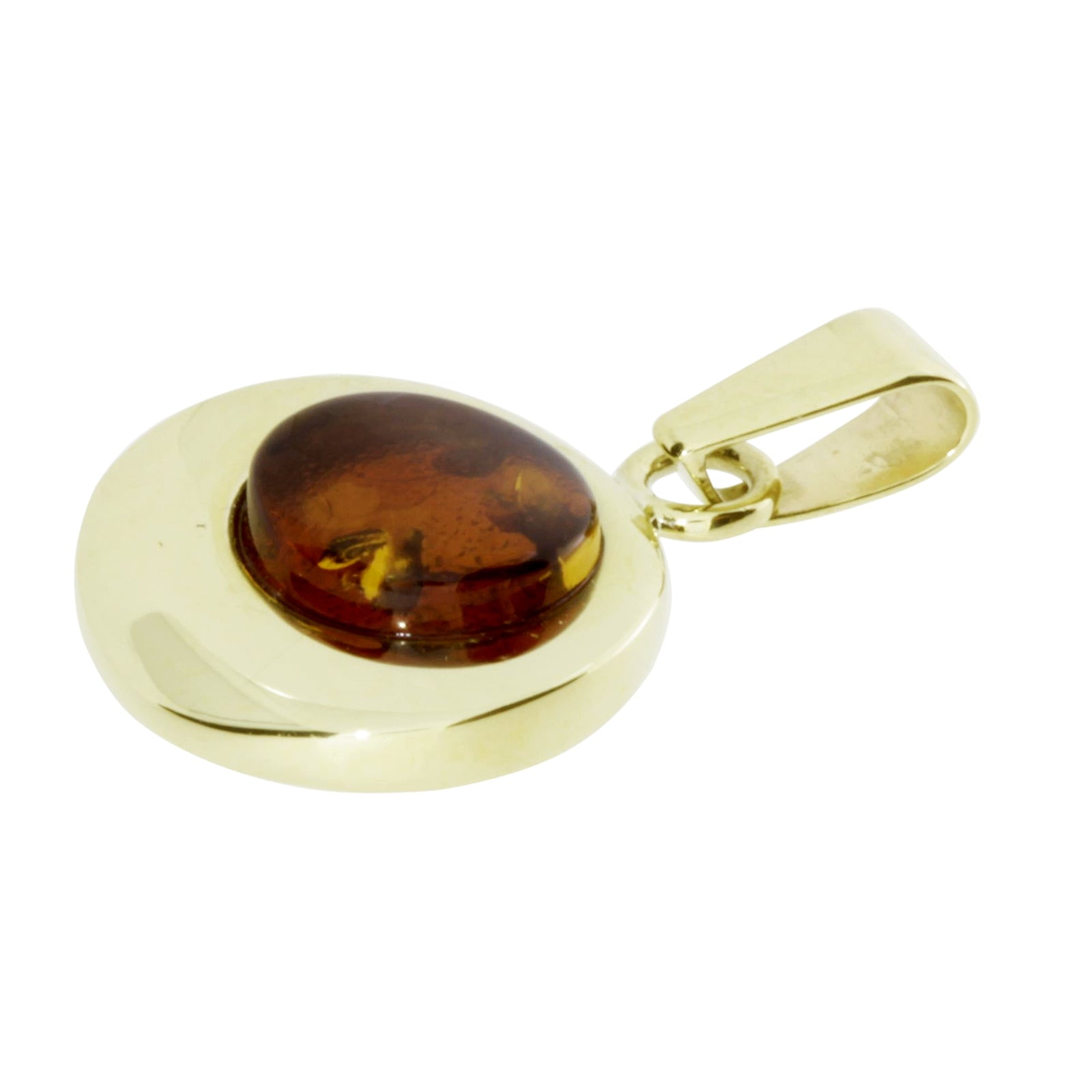 Anhänger Gold 333/000, Bernstein