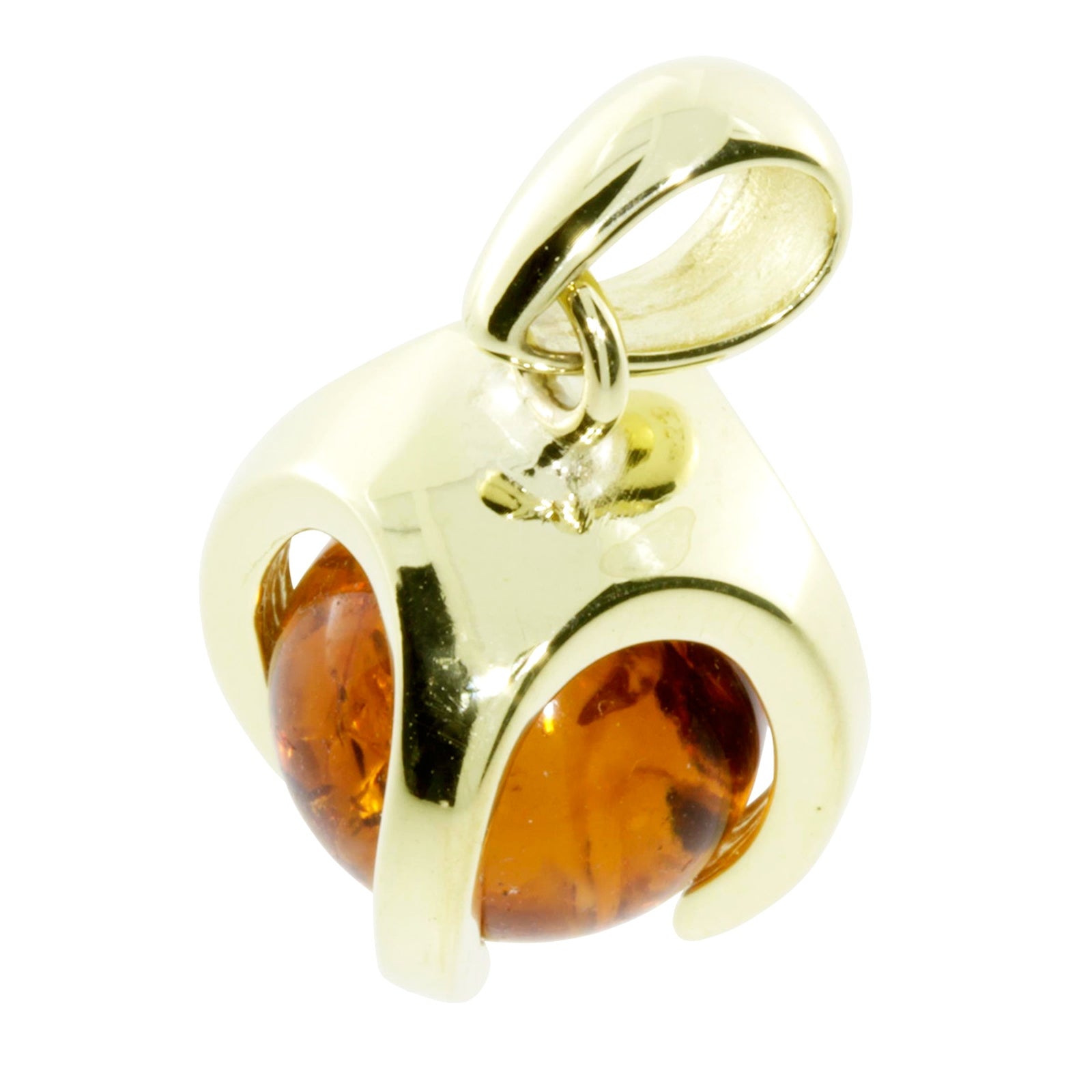 Anhänger Gold 333/000, Bernstein