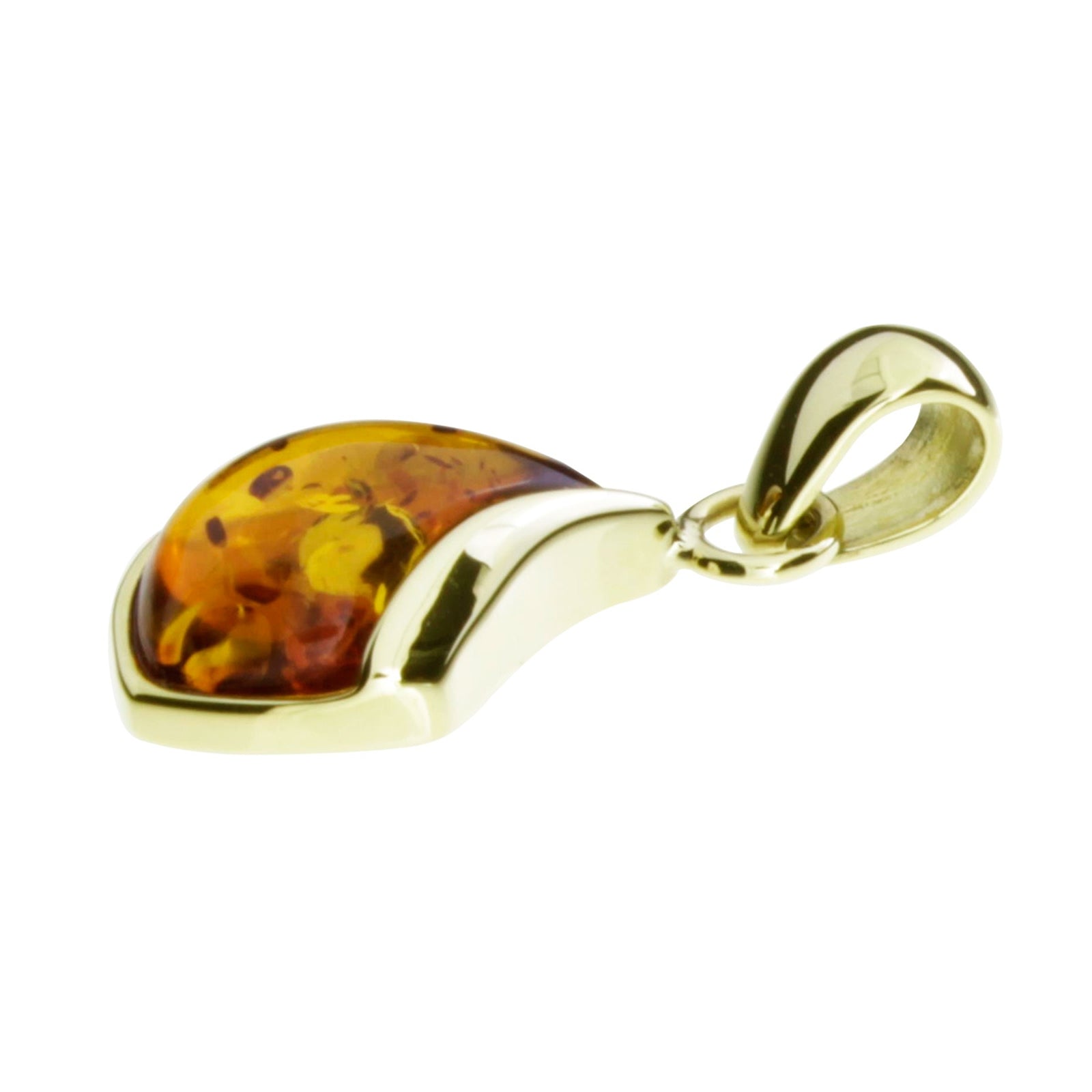 Anhänger Gold 333/000, Bernstein