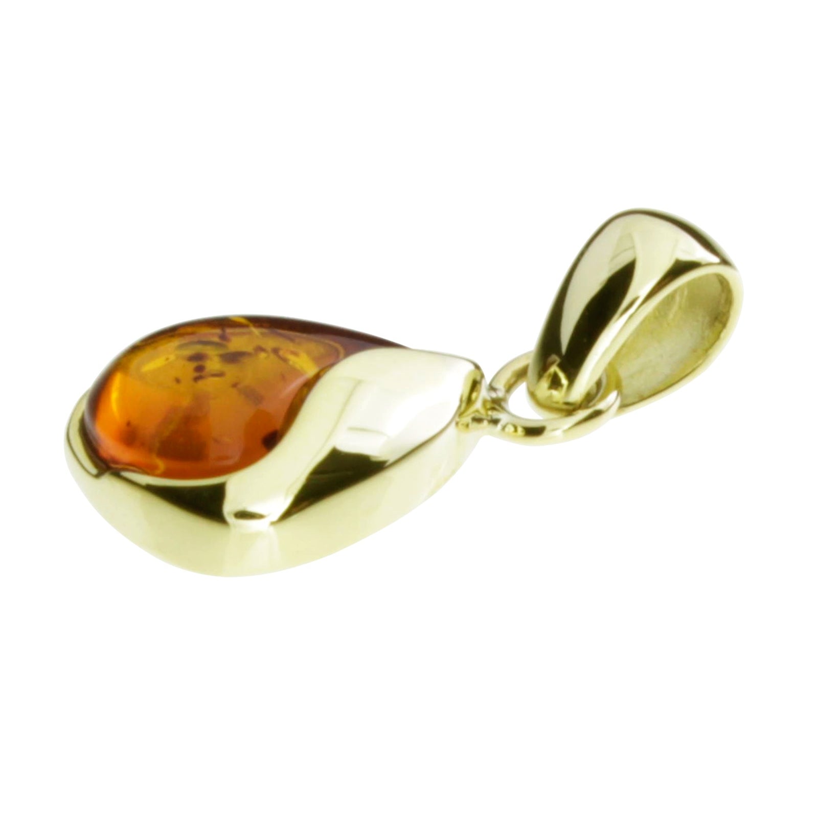 Anhänger Gold 333/000, Bernstein