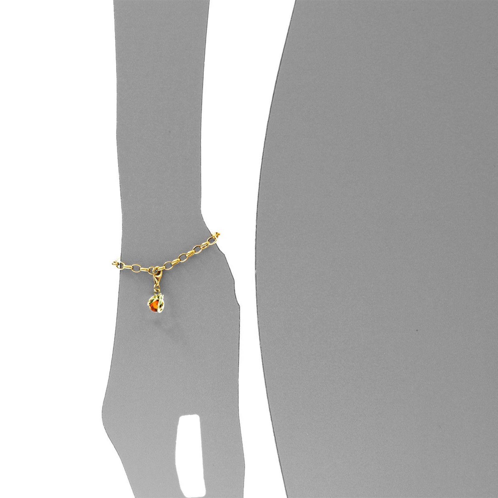 Charm Gold 333/000, Elfe, Bernstein