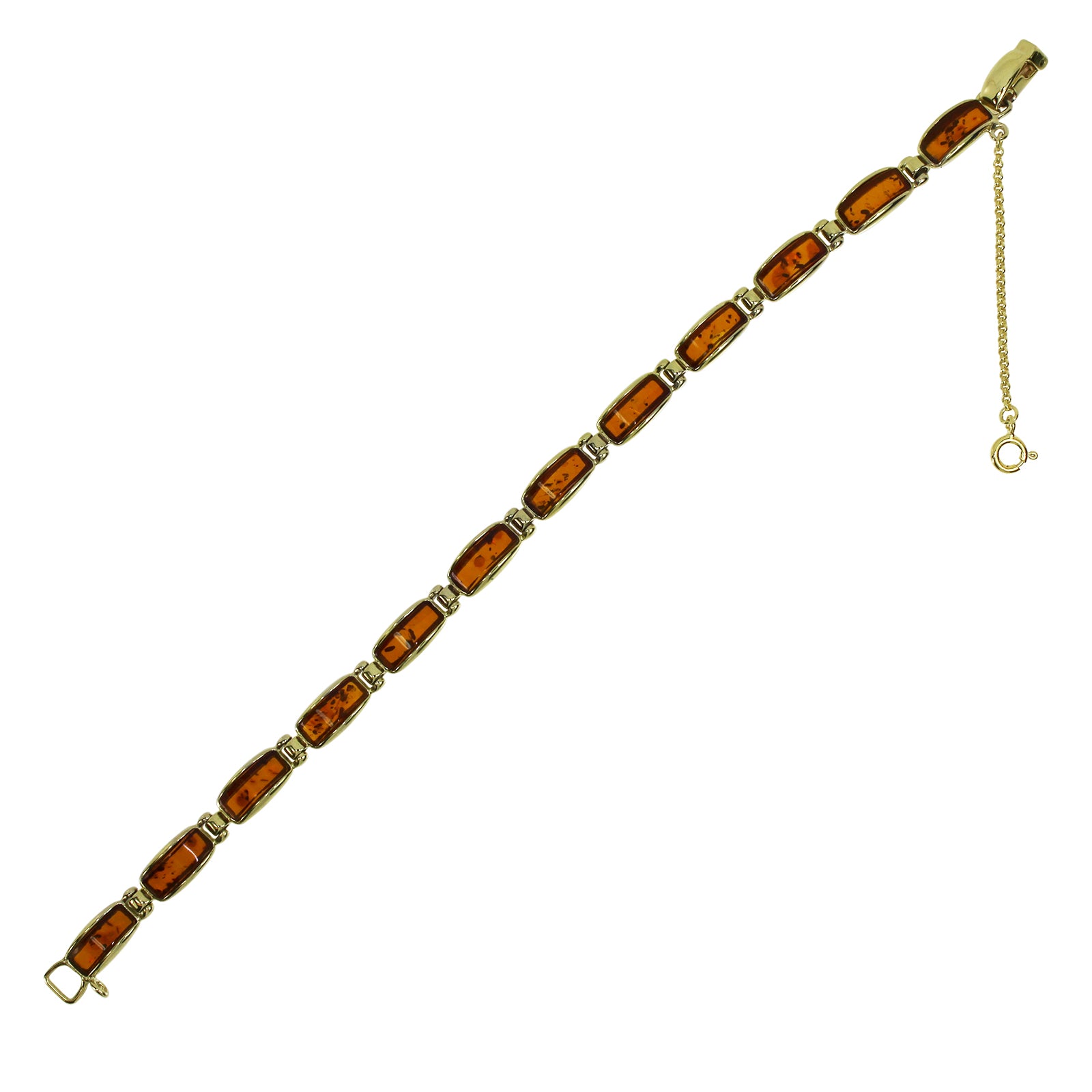 Armband Gold 333/000 Bernstein