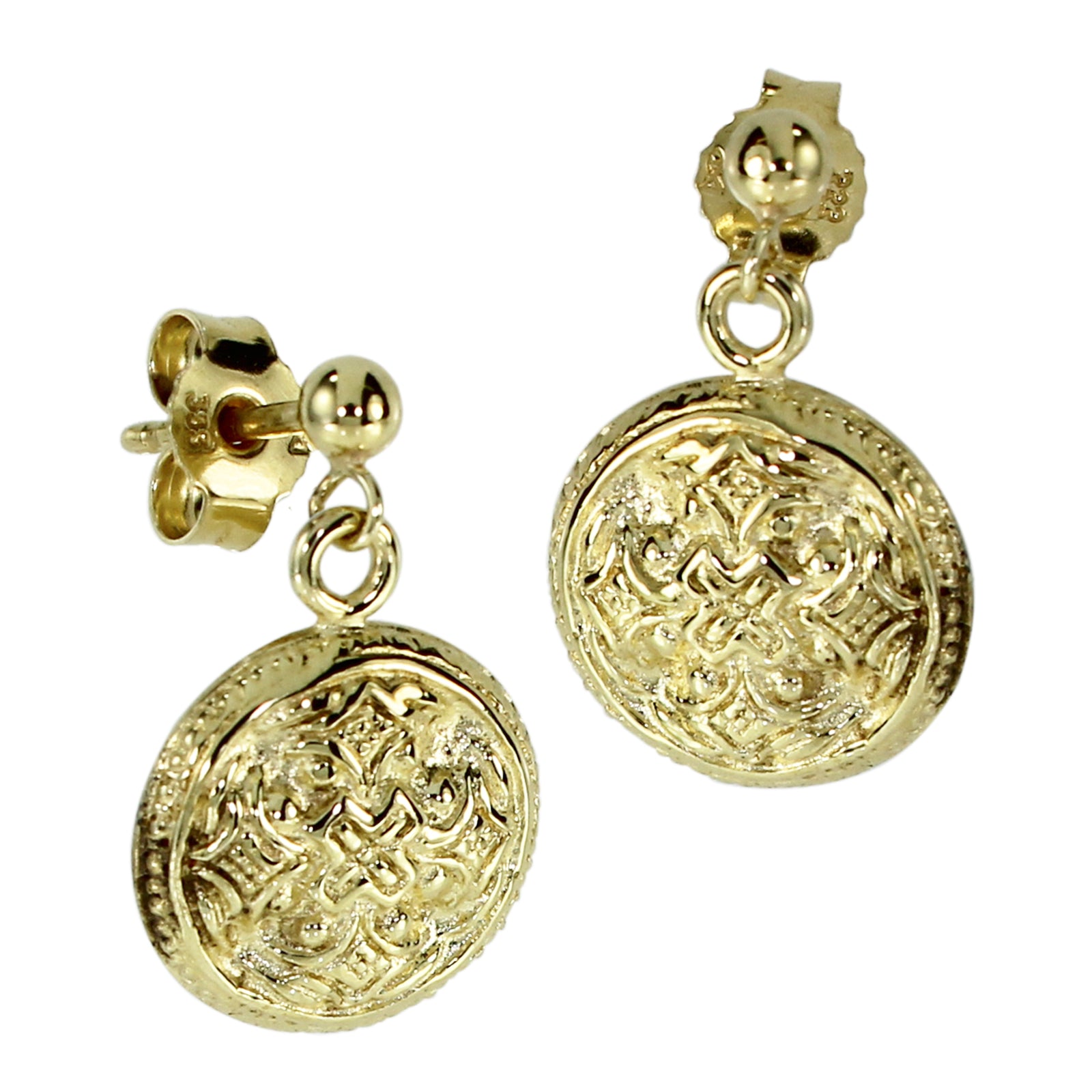 Ohrhänger Hiddensee, Gold 333/000