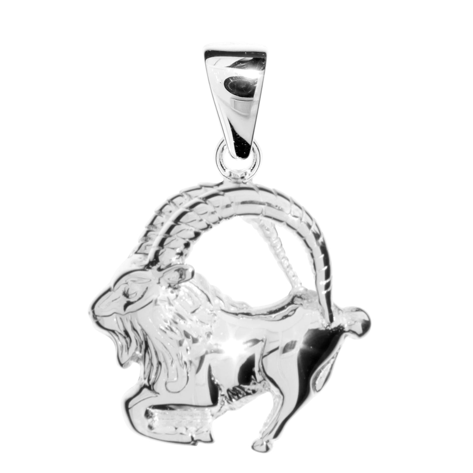 Anhänger Silber 925/000, Steinbock