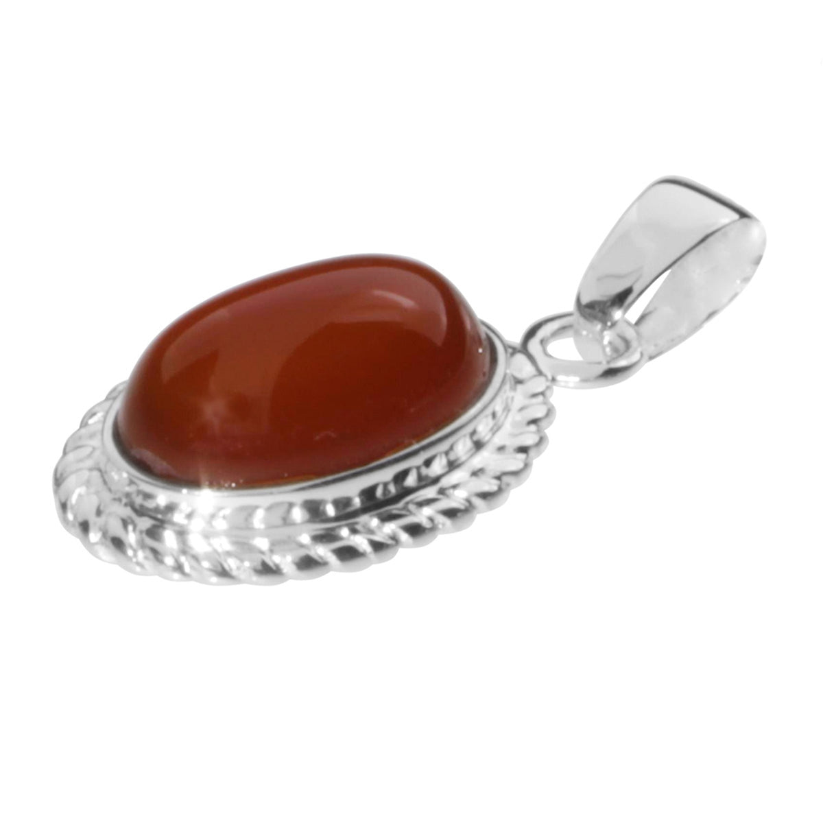 Anhänger Silber 925/000, Karneol