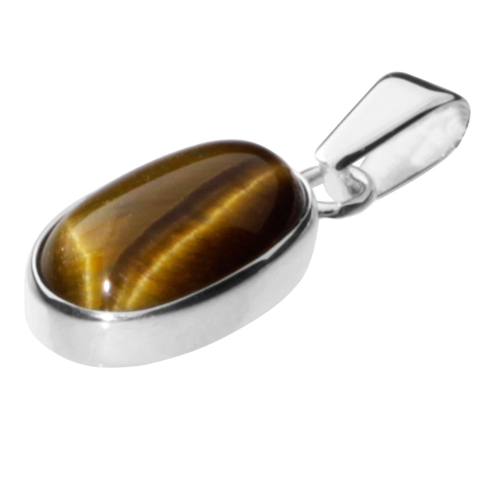 Anhänger Silber 925/000, Tigerauge