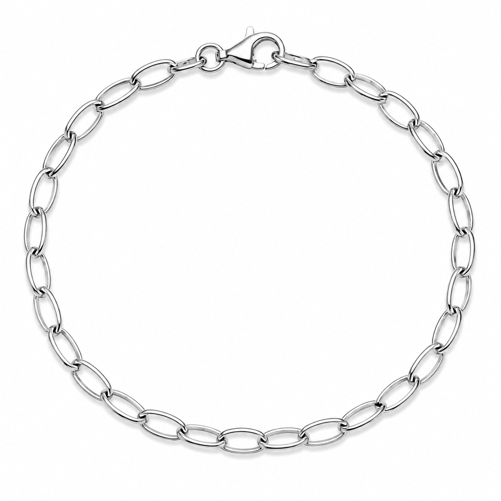 Charmsarmband, 19 cm,  Silber 925/000