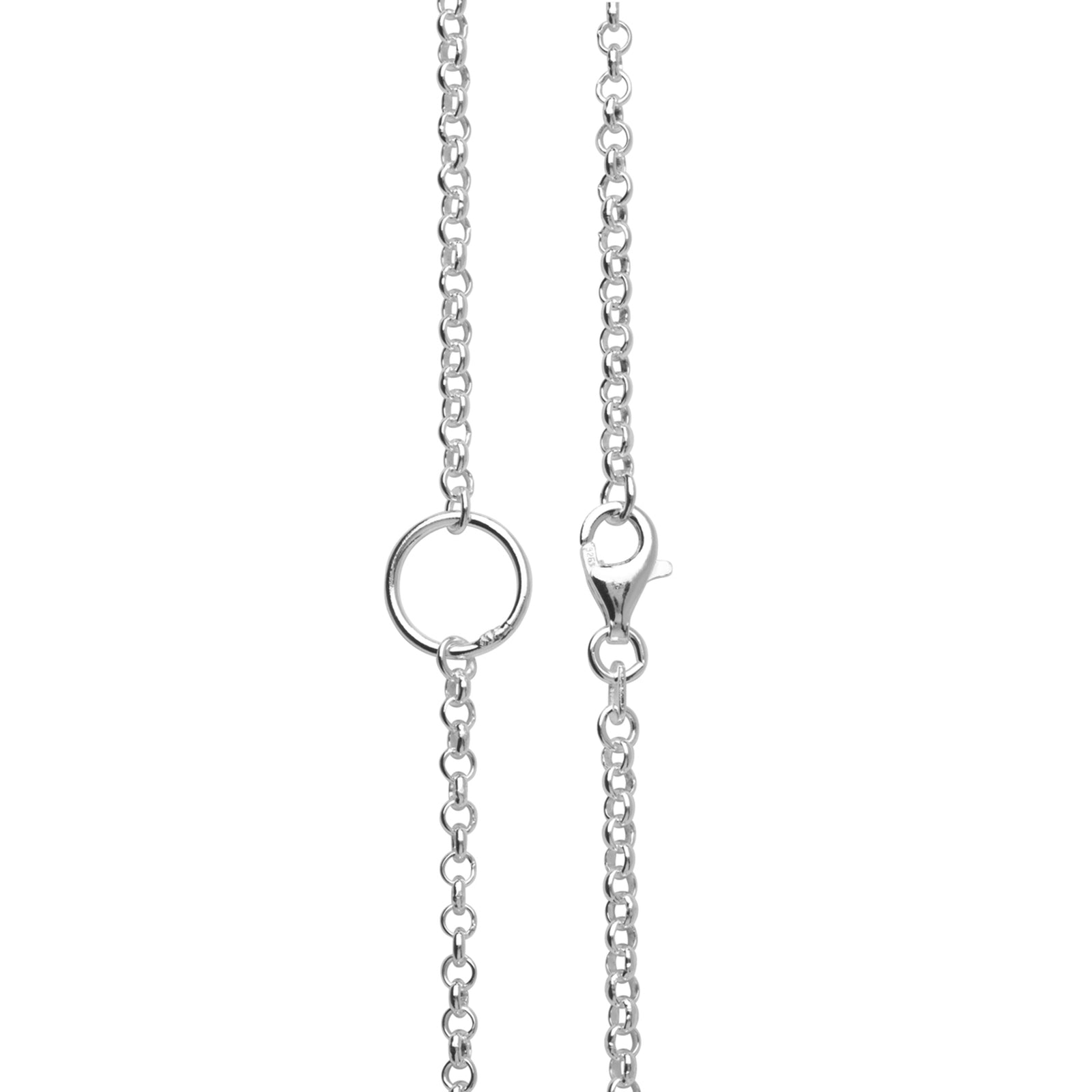 Charmskette, 45 cm,  Silber 925/000